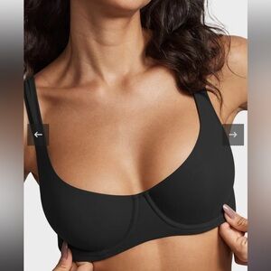 Shecurve SEAMLESS UNLINED UNDERWIRE BALCONETTE BRA 34B